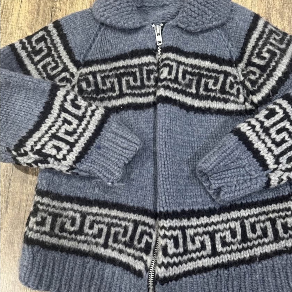 Vintage Hand Knit Wool Cowichan *read description